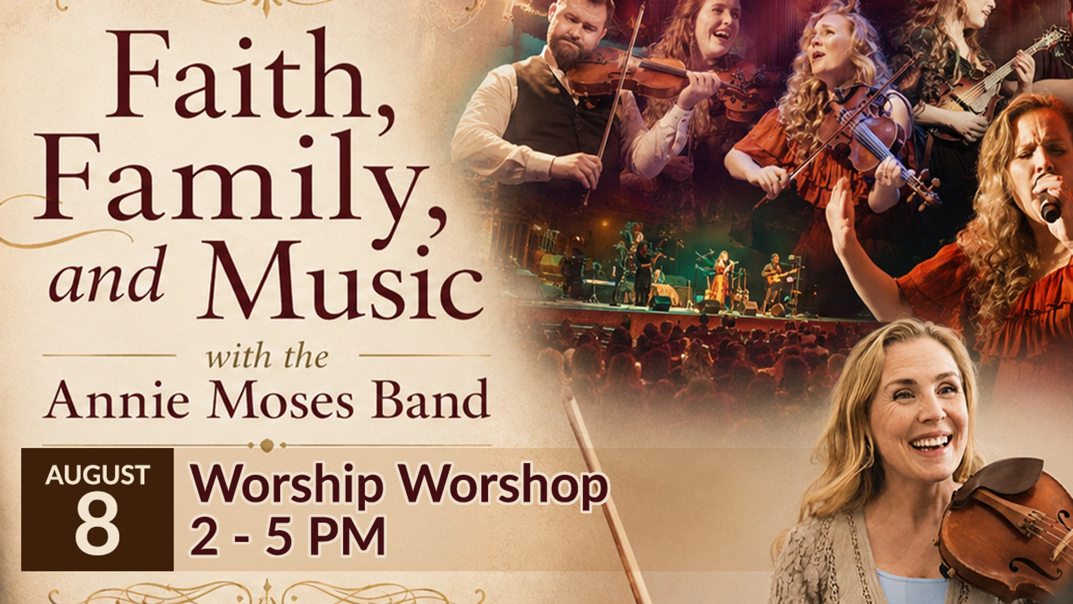 Worship Workshop with Annie Moses Band