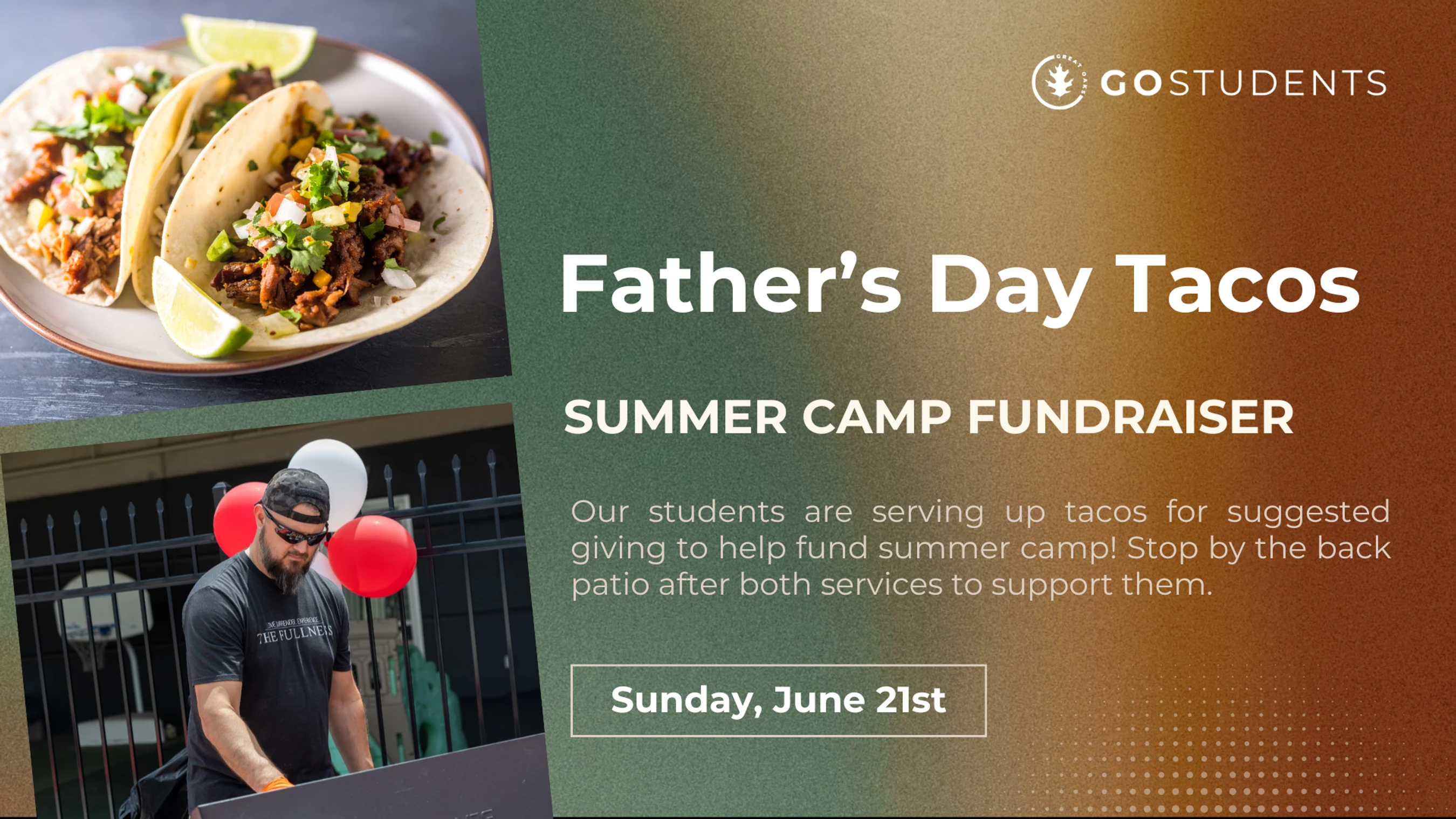 Student Summer Camp Fundraiser