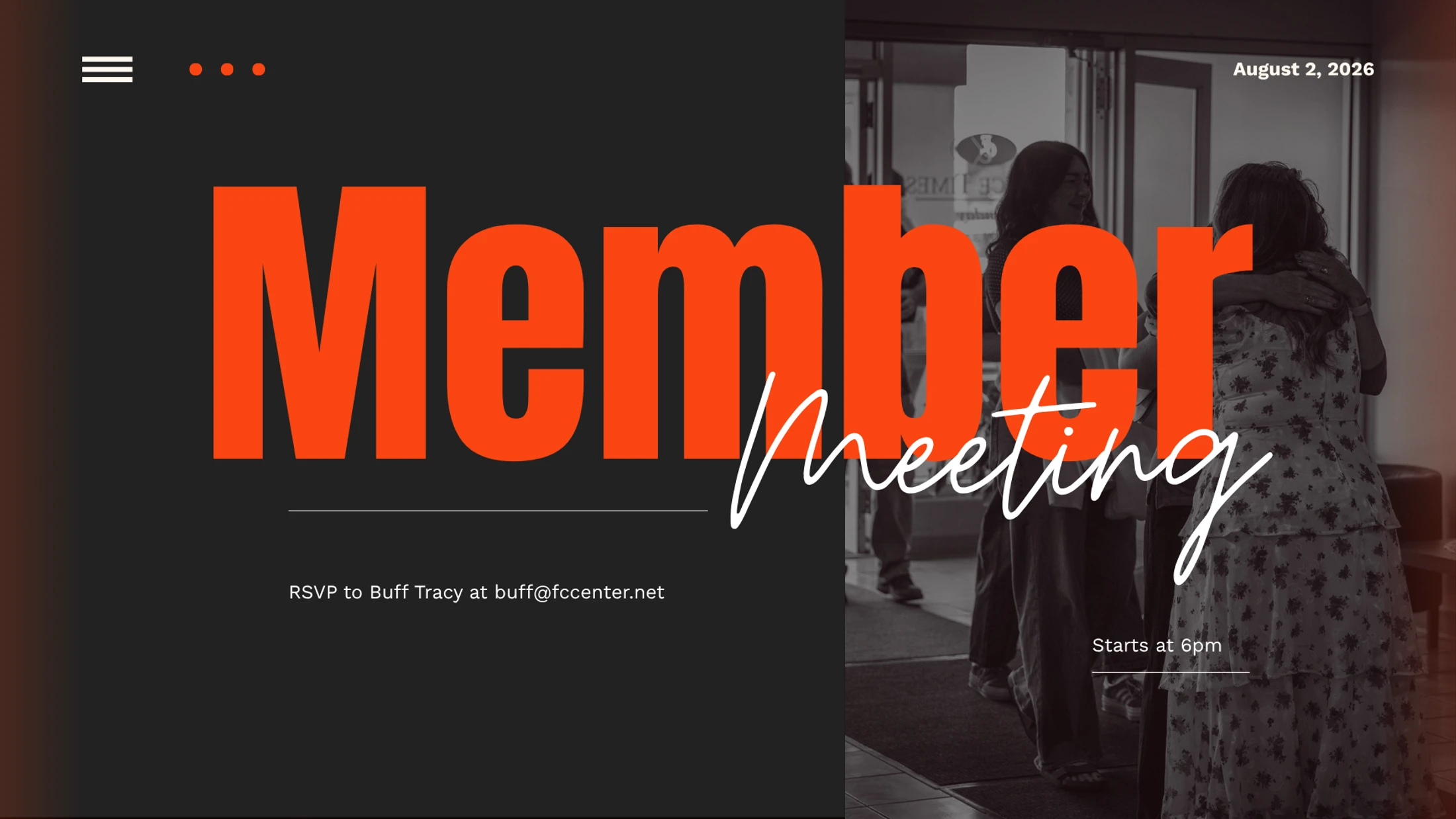 Member Meeting
