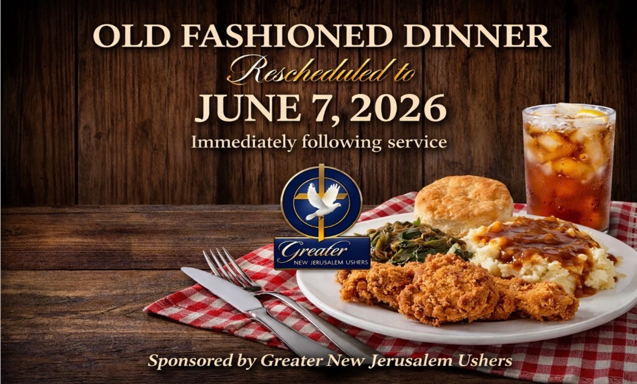 Old Fashioned Dinner