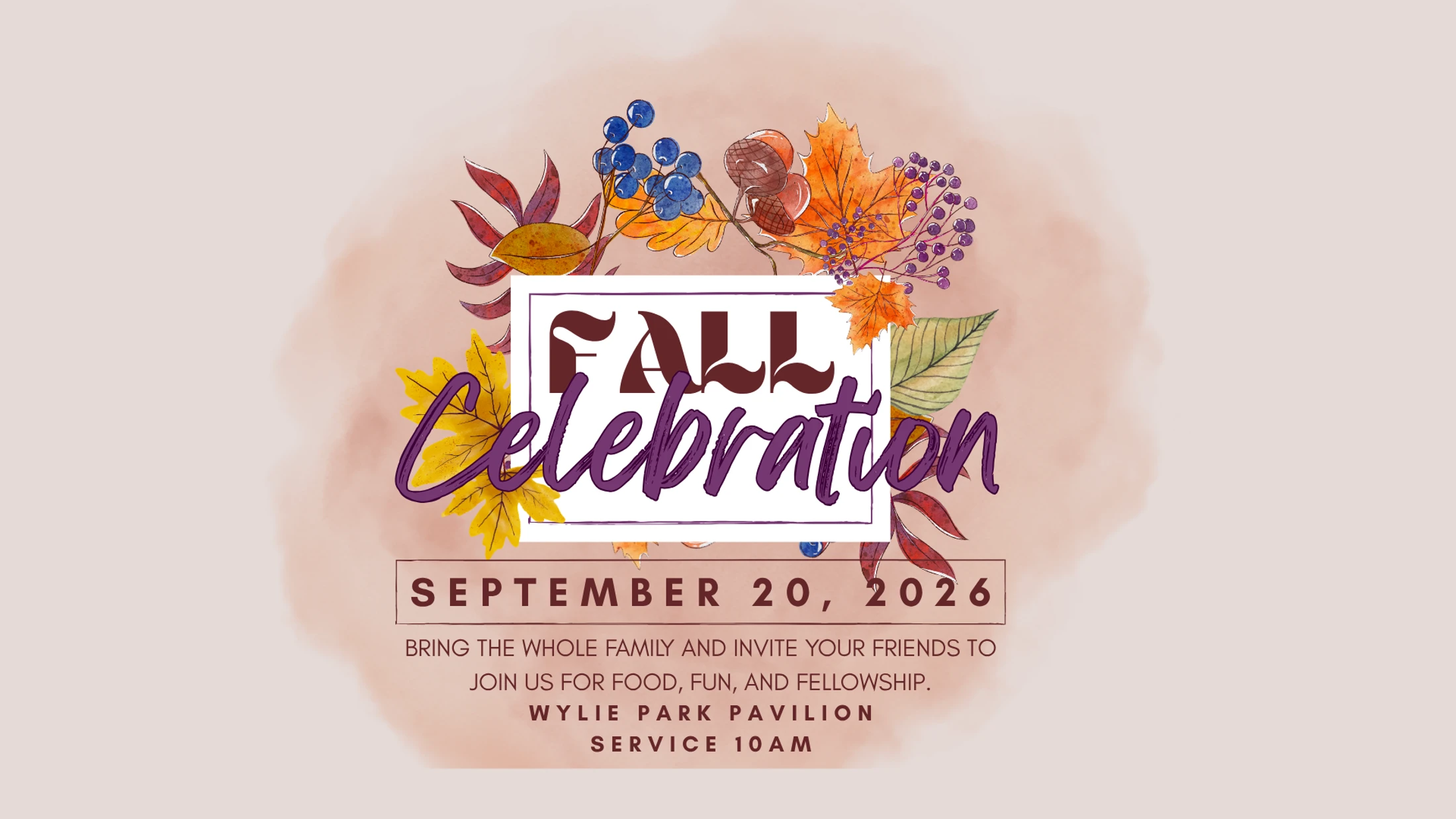 Fall Celebration 2026