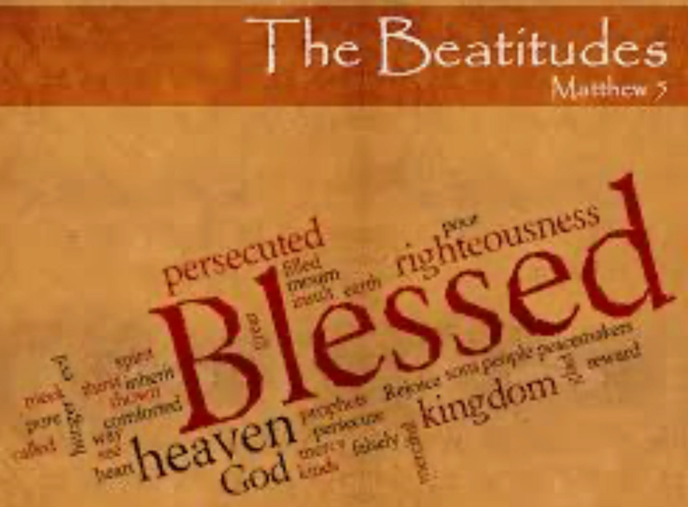 "What it Means to be Blessed" by Rev. Dr. Carmelo Mercado based on Matthew 5: 1-12