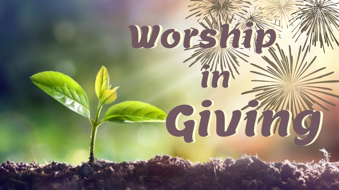 Worship in Giving