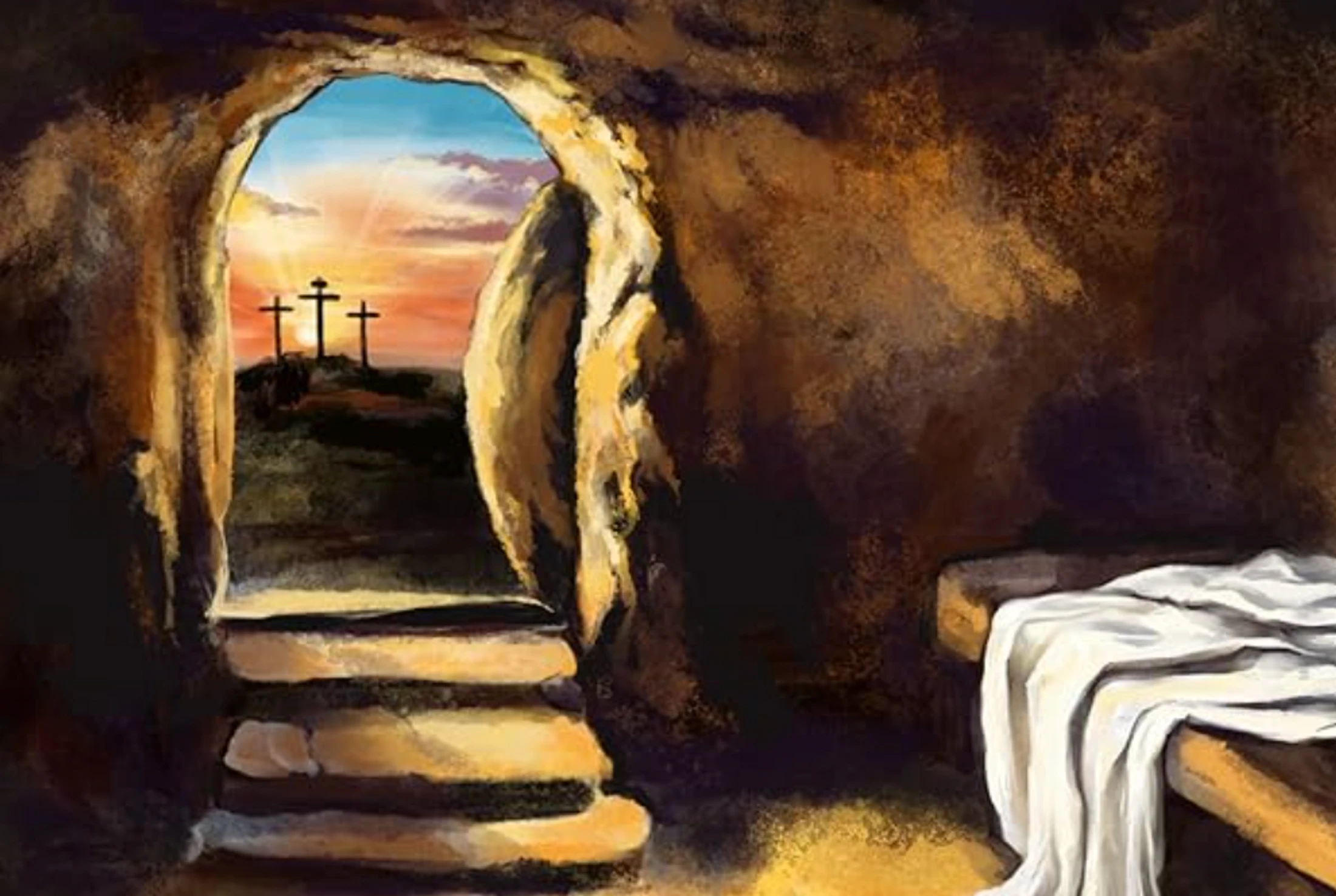 "Risen Man Walking" (Luke 24: 1-15)