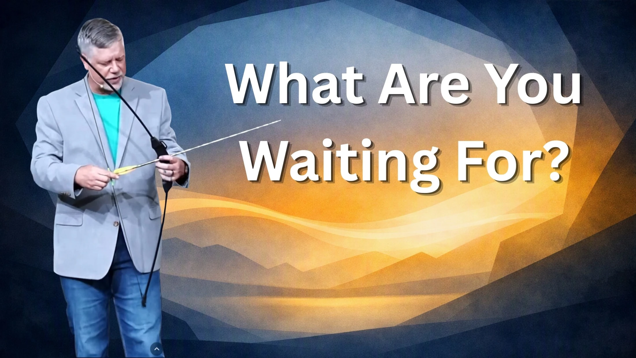 Waiting with or for God?