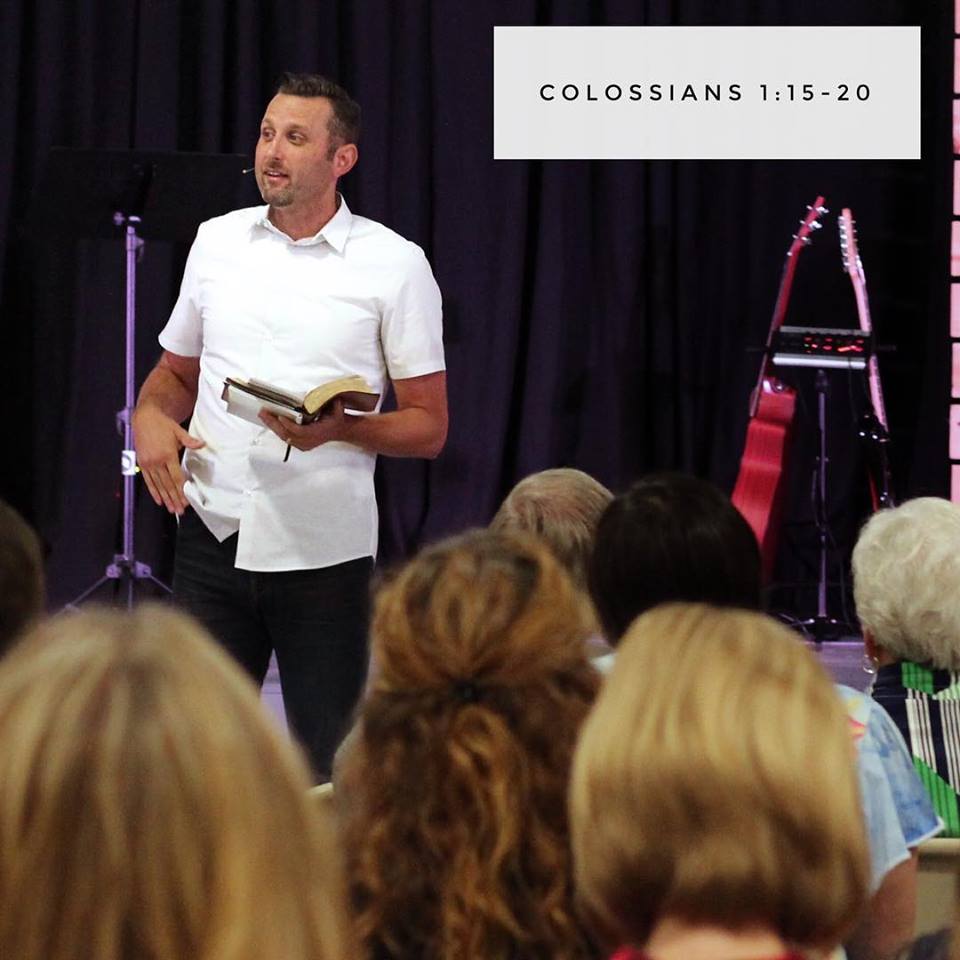 Jonathan Brooks preaching at Refuge Church Raleigh