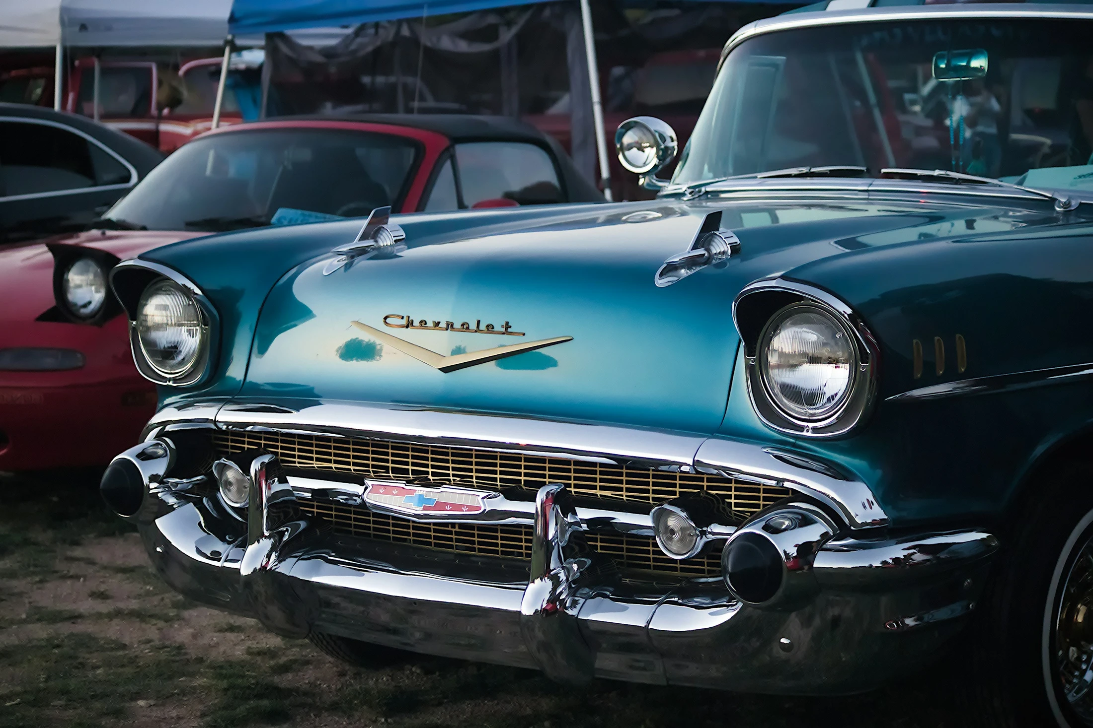 Car Show Water Giveaway