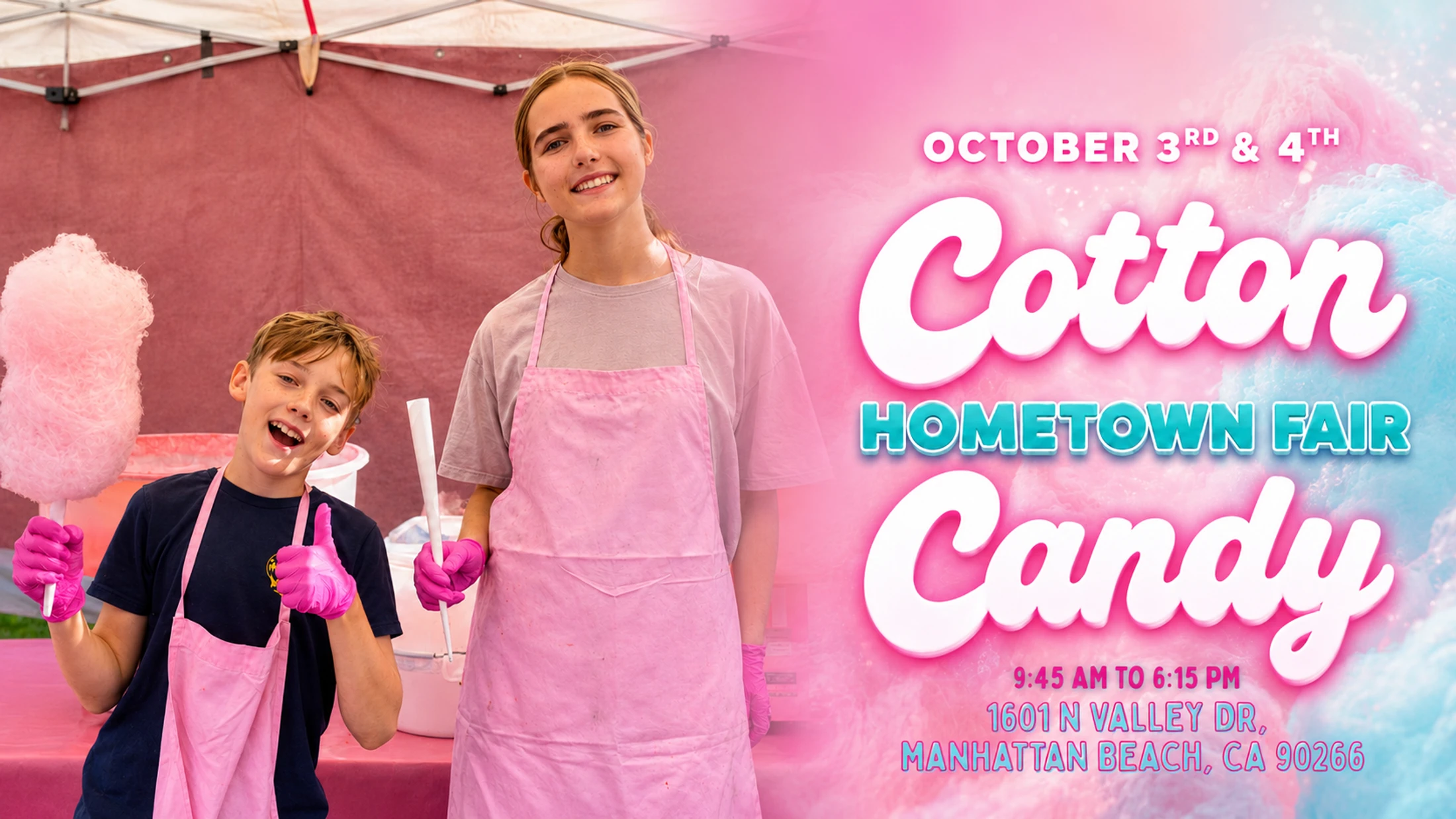 Hometown Fair MBCC Cotton Candy Booth