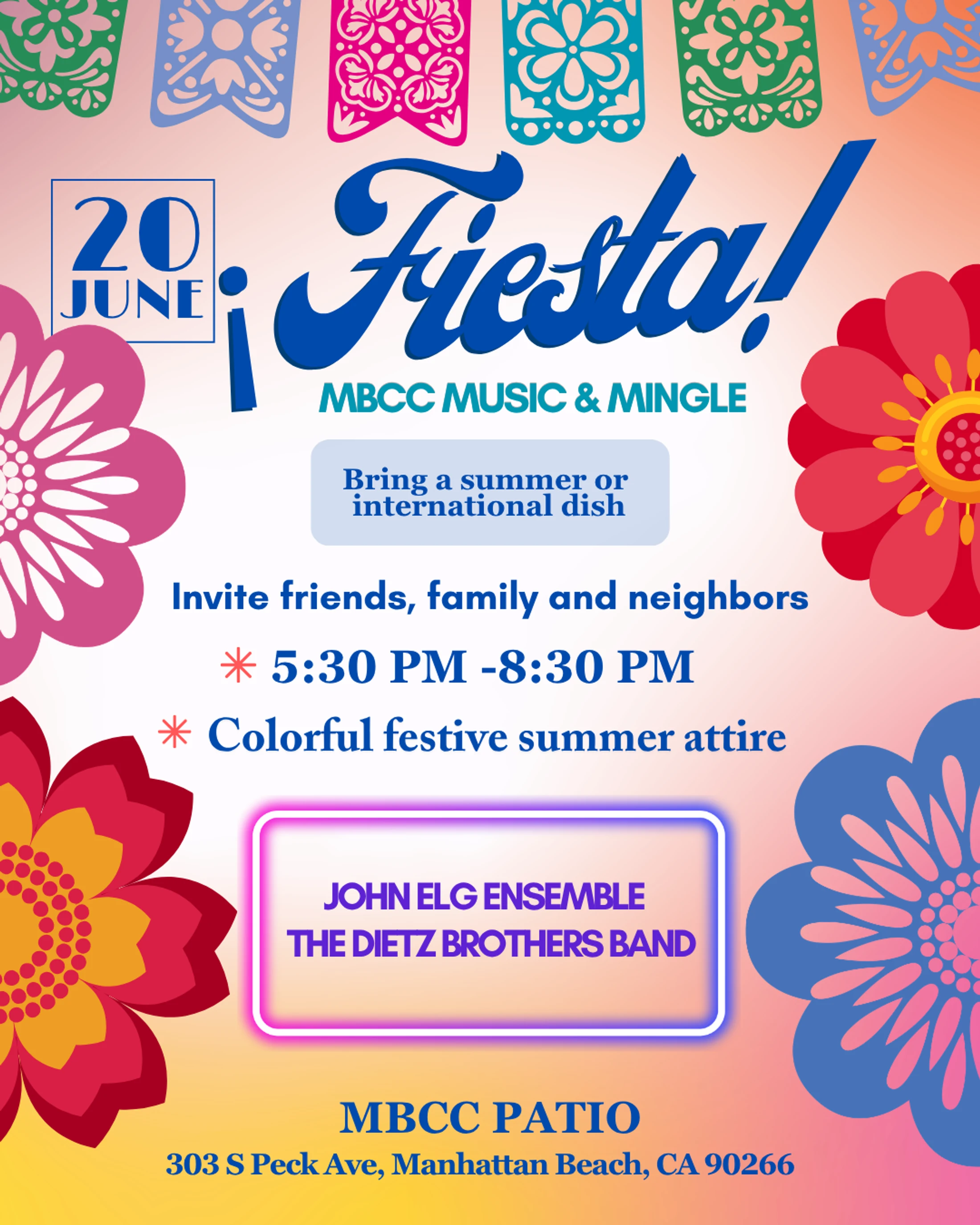 Music & Mingle: ¡Fiesta!