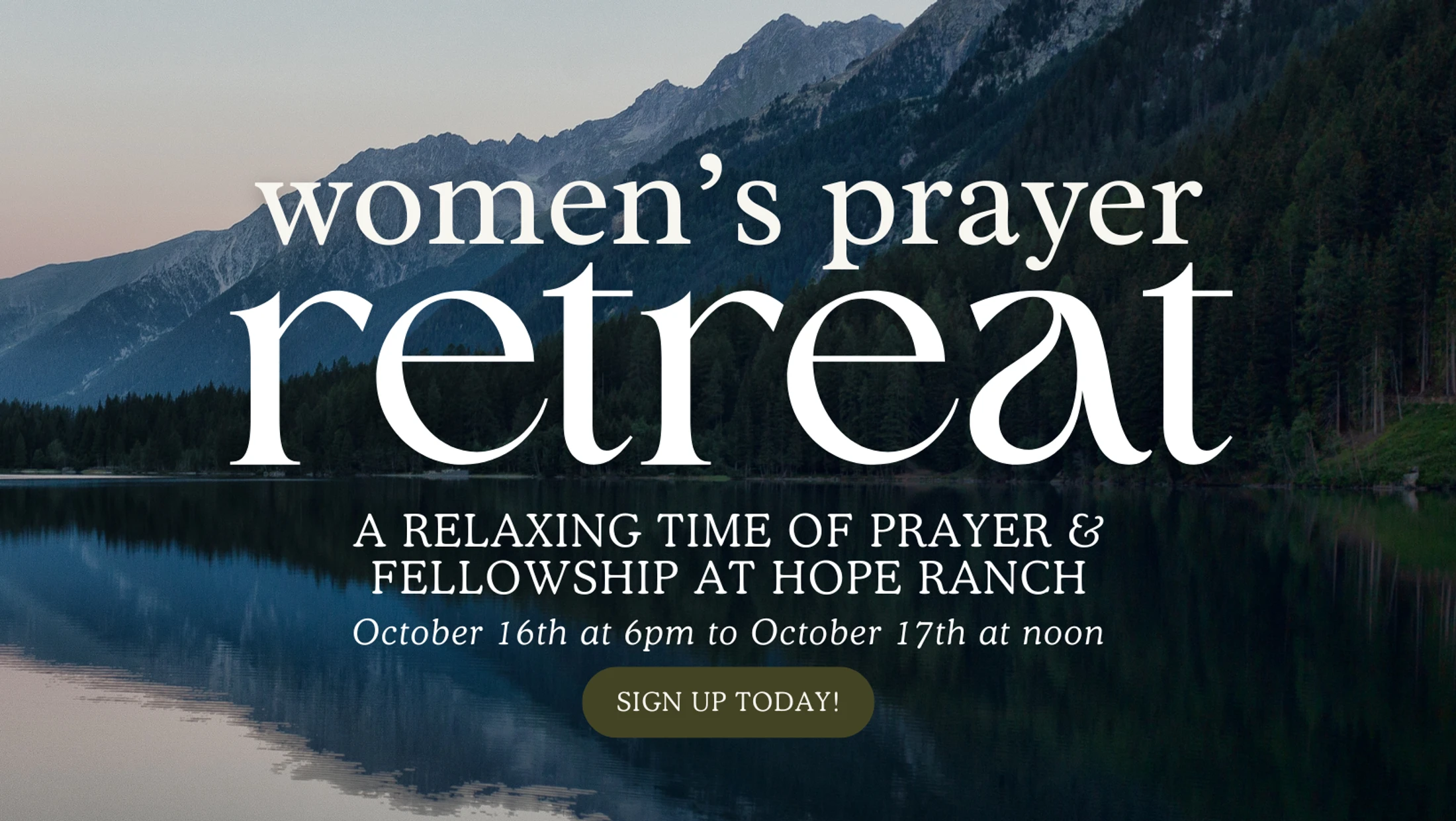Women's Prayer Retreat