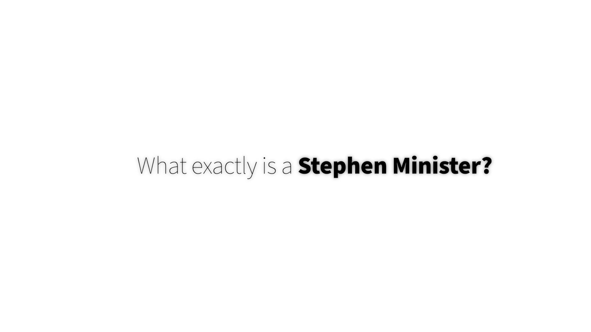Stephen Ministry | Washington Avenue Christian Church, image size:1920x1080